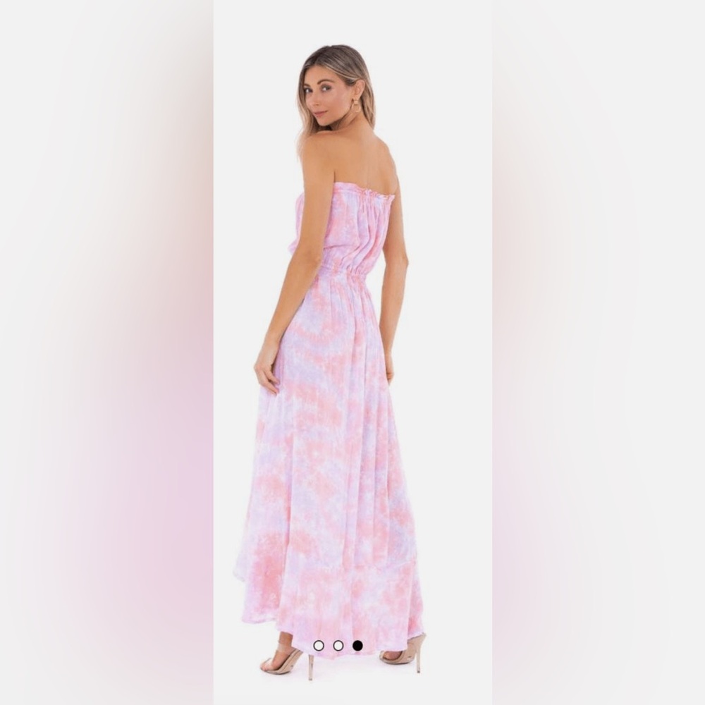 Tiare Hawaii Pink and Purple Maxi Dress